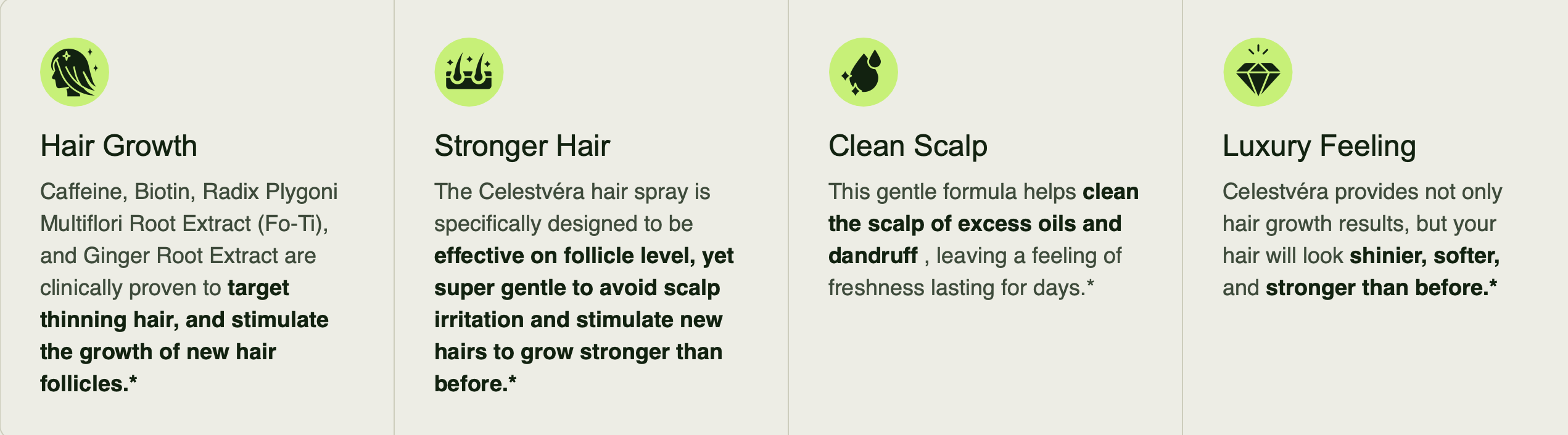 Thicker, Healthier Hair With Celestvéra Hair Spray