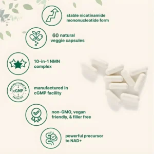 Eternal Supplements Pure NMN 10 in 1 Capsules