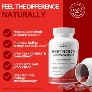 Virida Beetroot Adaptogen Capsules