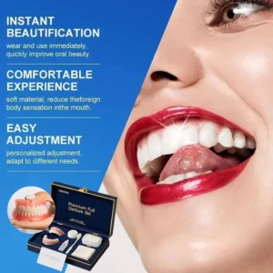 KLENIMORE™ Medical Full Denture with Strong Suctiond