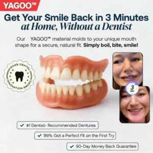 Yagoo™ Custom-Fit Dentures Smile with Confidence