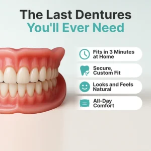 YUNPSO™ Custom-Fit Full Functional Dentures