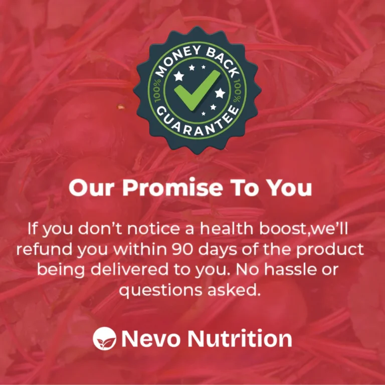 Nevo Nutrition Premium Beetroot Capsules To Support Natural Energy & Vitality