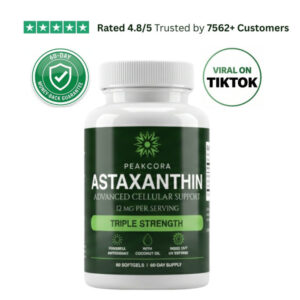Peakcora Astaxanthin – The Inside-Out Solution for Radiant Skin