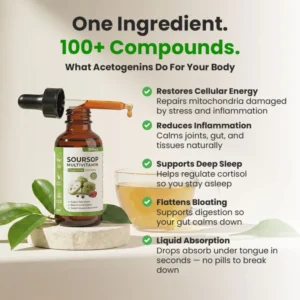 DrPura Soursop Drops – Kill & Flush Parasites From