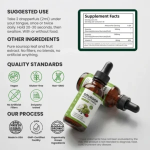 DrPura Soursop Drops – Kill & Flush Parasites From