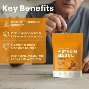 Pumpkin Seed Oil and Saw Palmetto
