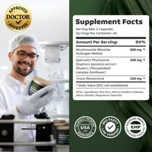 Olara™ Nicotinamide Riboside + Resveratrol
