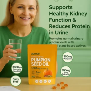 Aurove™ Pumpkin Seed Oil Softgels