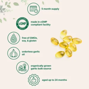 Eltra Aged Garlic Extract – 7500mg Odorless