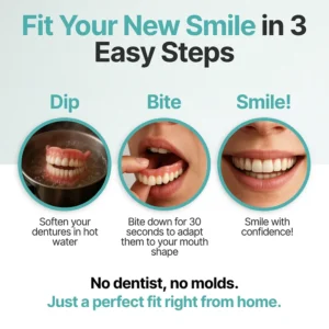 YUNPSO™ Custom-Fit Full Functional Dentures