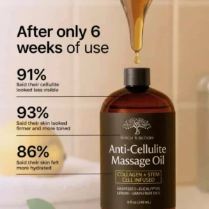 Birch & Bloom Anti-Cellulite Massage Oil Collagen