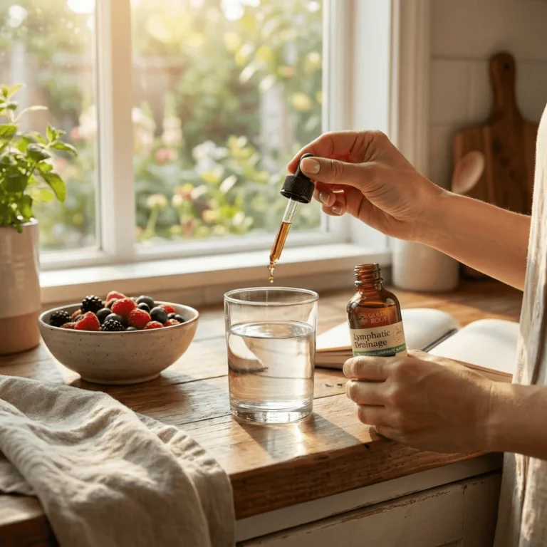 GOLDEN ROOT Lymphatic Drainage Cleanse