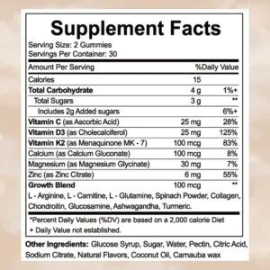 Nourify Heightener Gummies