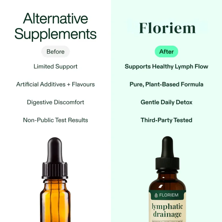FLORIEM Feeling lighter and less swelling in 16 days or less