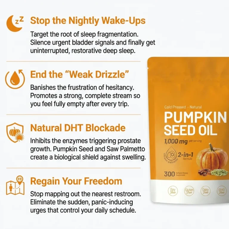 Pumpkin Seed Oil and Saw Palmetto