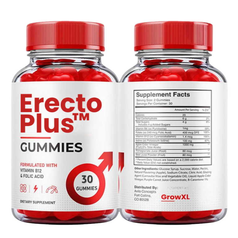 ErectoPlus™ Erection Gummies