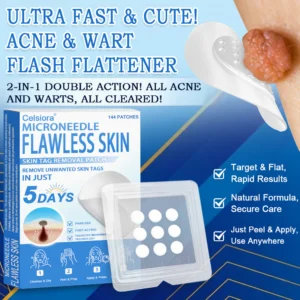 Celsiora® 2-in-1 Microneedle & Hydrocolloid Patch