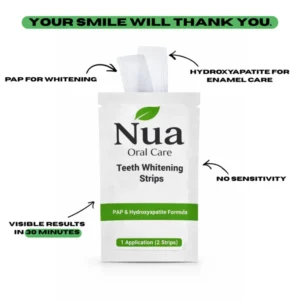 Nua Oral Care Teeth Whitening Strips