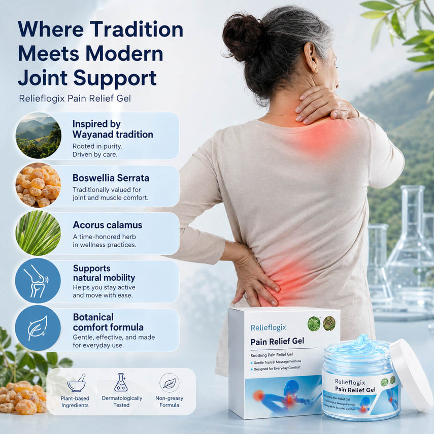 Relieflogix Soothing Pain Relief Gel