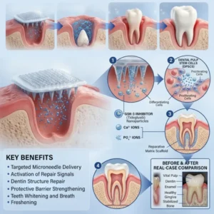 Ceoerty® Tooth & Gum Repair Fast-Dissolving Microneedle Patch