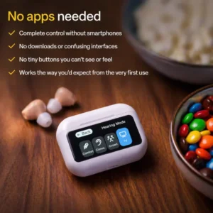 Pryxo™ Atom X Smart Hearing Aids