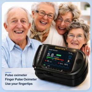 DarkFairy Finger Pulse Oximeter Health Monitor