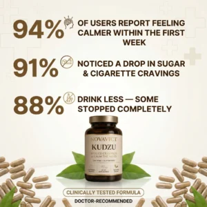 Novavict Kudzu Reduce Cravings & Calm the Mind