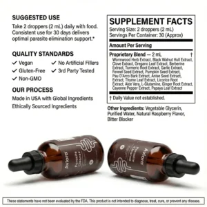 Aviora Parasite Cleanse Liquid Drops