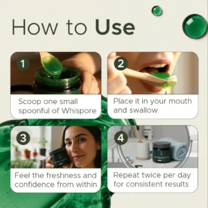 Whispore Odor Control Herbal Supplement