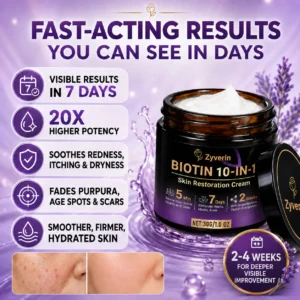 Zyverin Biotin 10-in-1 Skin Restoration Cream