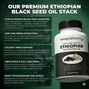 Vanquish Seed Ethiopian Black Seed Oil